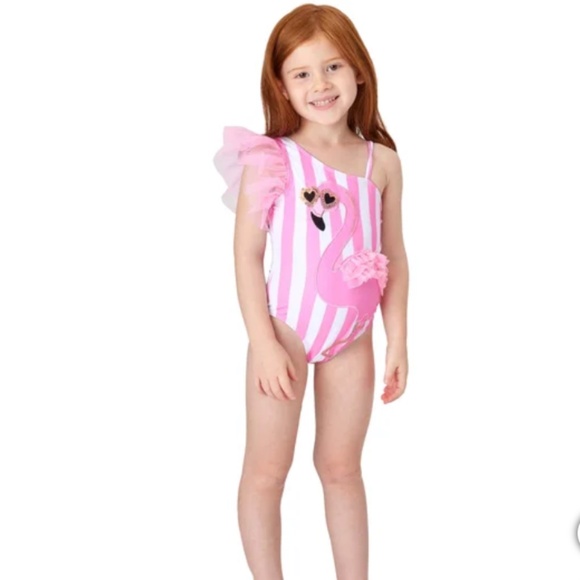 ✨NWT Flapdoodles Kids 2-Piece Swim Set | Vibrant & Trendy! 🌈👙 Summer Ready! - Picture 1 of 7